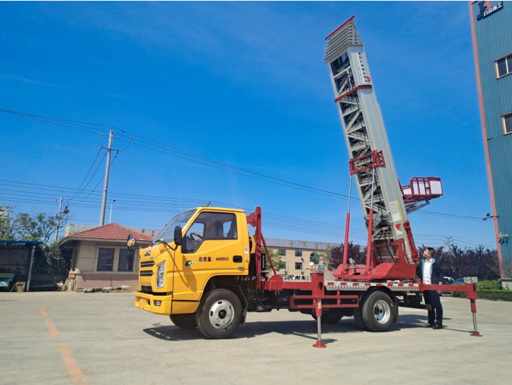 江岸常年租赁32米云梯车