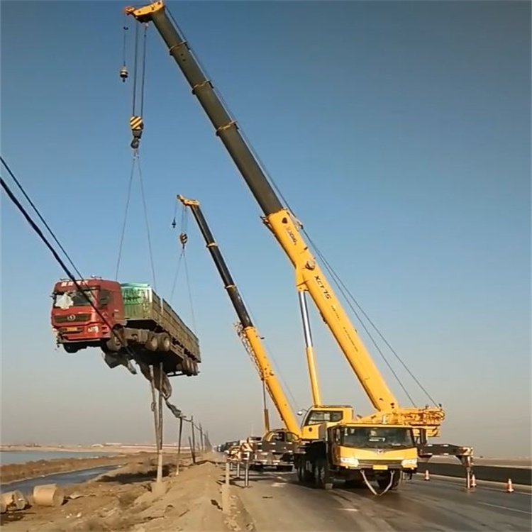 江岸吊车怎么吊货车